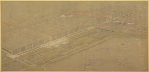 Lámina 114 de The Plan of Chicago, 1909: Chicago. Boulevard y Parkway propuestos en Michigan Avenue y Pine Street. de Daniel Hudson Burnham