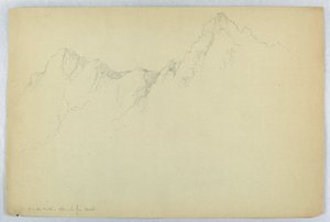 Dixville Notch, acercamiento desde el oeste de Daniel Huntington