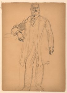 Dibujo, Presidente Chester Alan Ar, junio de 1886 de Daniel Huntington
