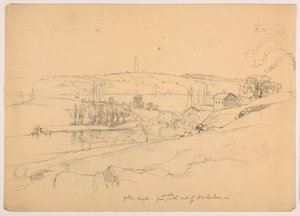 Alturas de Groton desde la Colina al Noreste de New London de Daniel Huntington