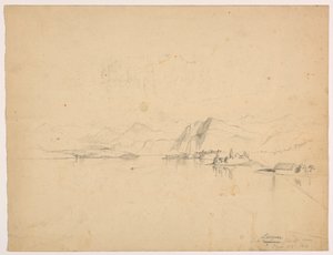 Lago Lucerna desde "El Cisne" de Daniel Huntington