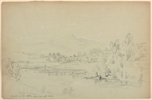 Monte Chocorua, desde el arroyo de Daniel Huntington