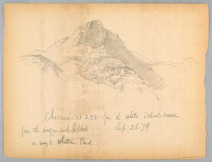 Monte Chocorua en camino a Whitton Pond de Daniel Huntington