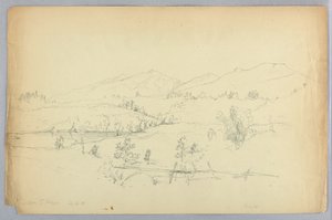 Monte Jefferson desde cerca de Whitefield de Daniel Huntington