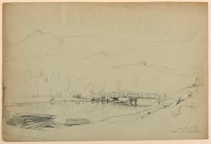 En camino a Chocorua, New Hampshire de Daniel Huntington