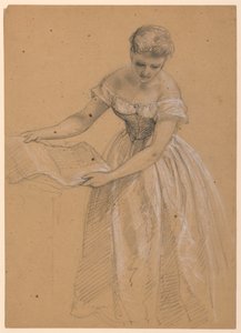 Mujer de Pie de Daniel Huntington