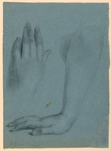 Estudio para el sueño de Mercy de Daniel Huntington