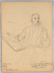 Estudio para un retrato del Sr. Morris K. Jesup, Esq. de Daniel Huntington