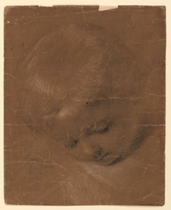 Estudio de la cabeza de un niño de Daniel Huntington