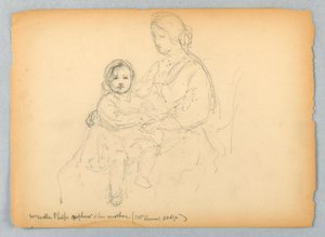 El sobrino de William Walter Phelps y su madre, la Sra. Steuart Dodge de Daniel Huntington