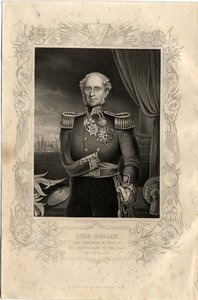 Retrato de Lord Raglan, 1856 de Daniel John Pound