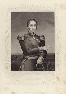 Almirante Havelin (grabado) de Daniel John. Pound