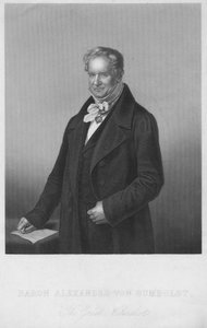 Barón Alexander Von Humboldt, el gran naturalista, 1850s de Daniel John Pound