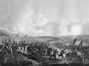 Batalla de Salamanca, España, 22 de julio de 1811 c1857 de Daniel John Pound