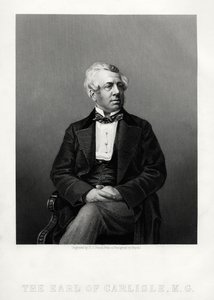 George William Frederick Howard, 7º Conde de Carlisle, político y estadista británico, c1880 de Daniel John Pound