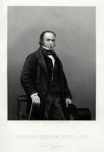 Isambard Kingdom Brunel, ingeniero británico, c. 1880 de Daniel John Pound