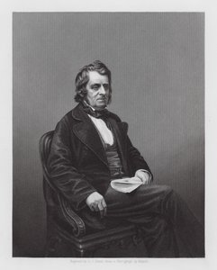 John Arthur Roebuck, político británico (grabado) de Daniel John. Pound