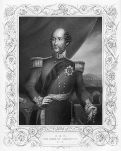 Príncipe Jorge 1819-1904, el Duque de Cambridge, 1857 de Daniel John Pound