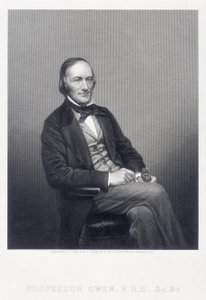 Sir Richard Owen, zoólogo inglés, c1860 de Daniel John Pound