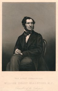 El Muy Honorable William Ewart Gladstone, M.P., 1859 de Daniel John Pound