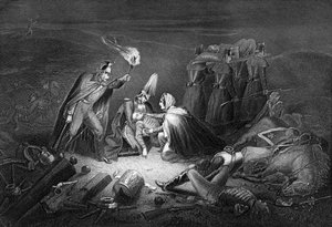 El campo de batalla del Alma, noche después de la batalla, 1854 1857