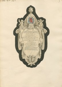 Conmemoración de Francis Stratford en la iglesia de Acton de Daniel Lysons