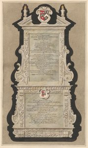 Conmemoración a Elizabeth Field y Elizabeth Reeves de la iglesia de Cranford de Daniel Lysons