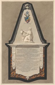 Monumento a Fysh Deburgh de la iglesia de Drayton