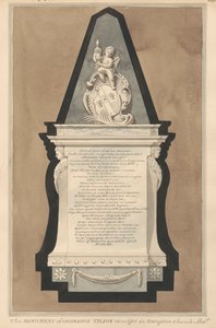 Monumento a George Tilson de la Iglesia de Hampton