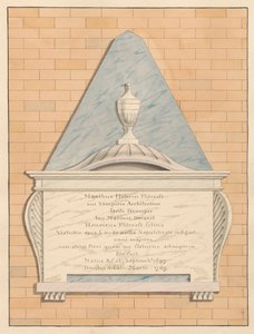 Monumento a Henry Flitcroft de la iglesia de Teddington