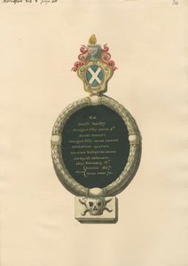 Monumento a Jacob Hawley de la iglesia de Brentforth