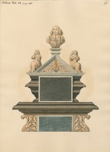 Monumento a James Smith y Sarah Smith, su esposa de Daniel Lysons