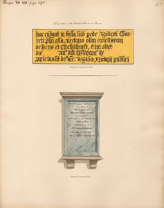 Conmemoración al Sr. Charles y la Sra. Anne Yarwood de la Iglesia Hayes de Daniel Lysons