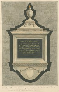 Conmemoración al Sr. Nathaniel Ravener de la Iglesia de Greenford