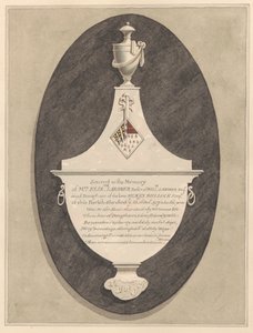 Conmemoración a la Sra. Elizabeth Lardner, de la Iglesia de Stanwell de Daniel Lysons