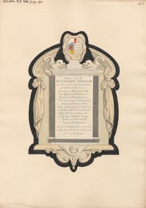 Monumento a la Sra. Trevelyan de la Iglesia de Heston de Daniel Lysons