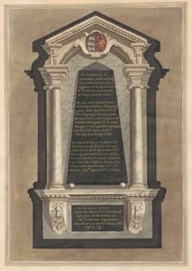 Memorial a Somerset English, su esposa Judith, su madre, su padre, una hermana y un hermano de Hampton Church de Daniel Lysons