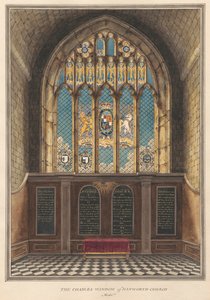 La ventana del presbiterio de la iglesia de Hanworth
