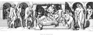 Muerte de Eduardo el Confesor, 1042 1866 de Daniel Maclise