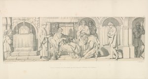 Harold, regresado de Normandía, se presenta ante Eduardo el Confesor de Daniel Maclise