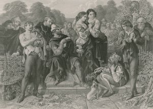 Orlando y el luchador, Como gustéis de Daniel Maclise