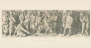La coronación de Harold como Rey de Inglaterra de Daniel Maclise