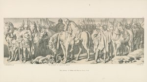 La retirada de Edwin y Morcar de York de Daniel Maclise