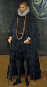 Sir John Garrard, alcalde en 1601 de Daniel Mytens