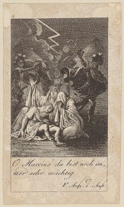 Lámina 11 para el «Coriolano» de Shakespeare de Daniel Nikolaus Chodowiecki