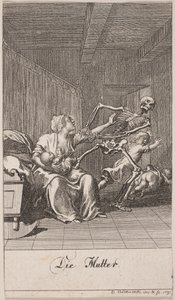 "Die Mutter" de Daniel Nikolaus Chodowiecki