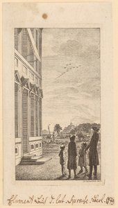 Primera hoja del «Manual elemental de lengua latina» de Schulze, Berlín, 1779 de Daniel Nikolaus Chodowiecki