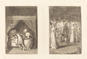 Ilustraciones de La Fontaine de Daniel Nikolaus Chodowiecki