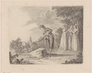 El señor de Vollange II de Daniel Nikolaus Chodowiecki