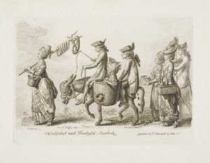 Peregrinación al balneario Französisch Bucholz cerca de Berlín de Daniel Nikolaus Chodowiecki